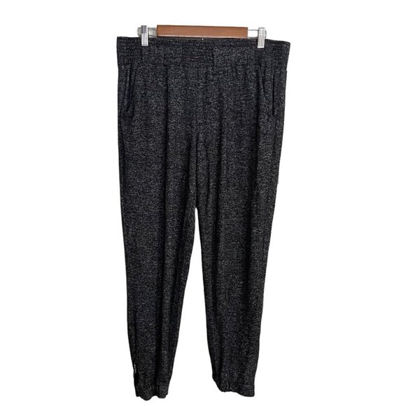 Democracy Womens Gray Pull On Stretch Zip Ankle DRing Waisted Jogger Pants Large - Picture 2 of 10